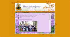 Desktop Screenshot of gartenbaeuerinnen.de