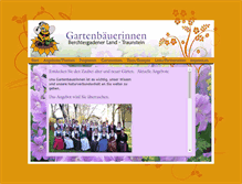 Tablet Screenshot of gartenbaeuerinnen.de